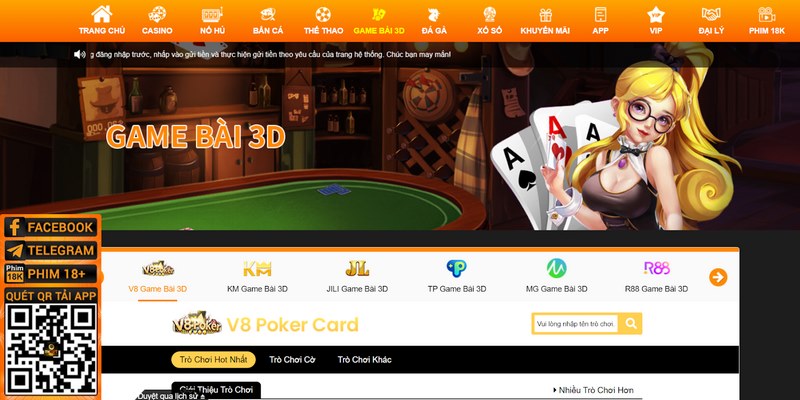 8Kbet cung cấp sảnh casino cùng những kèo bóng đá chất lượng